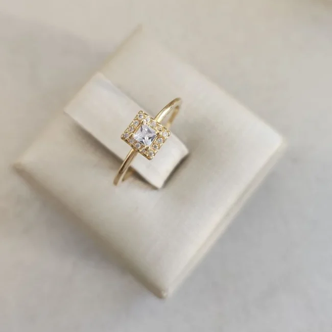 Anel Solitário de Moedas Antigas Capadócia